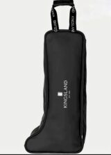 práctica bolsa para ytransporte de botas kingsland negra